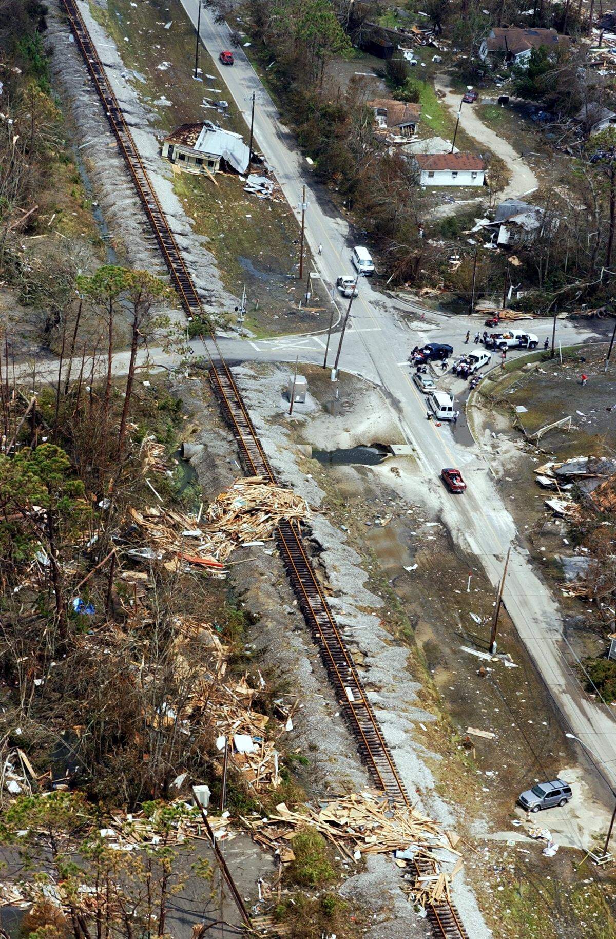 PHOTOS: Hurricane Katrina's devastating effect on South